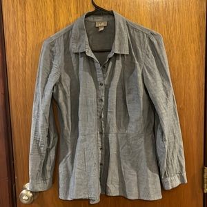 J. Jill peplum blouse